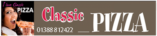 Classic PIZZA & DESSERTS - Spennymoor pizza delivery take away desserts Just eat burgers kebab