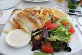 Chicken Breast Chips & Salad